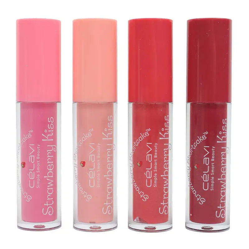 Celavi Strawberry Shortcake Kiss Lip Gloss Set | Southern Grace Farms