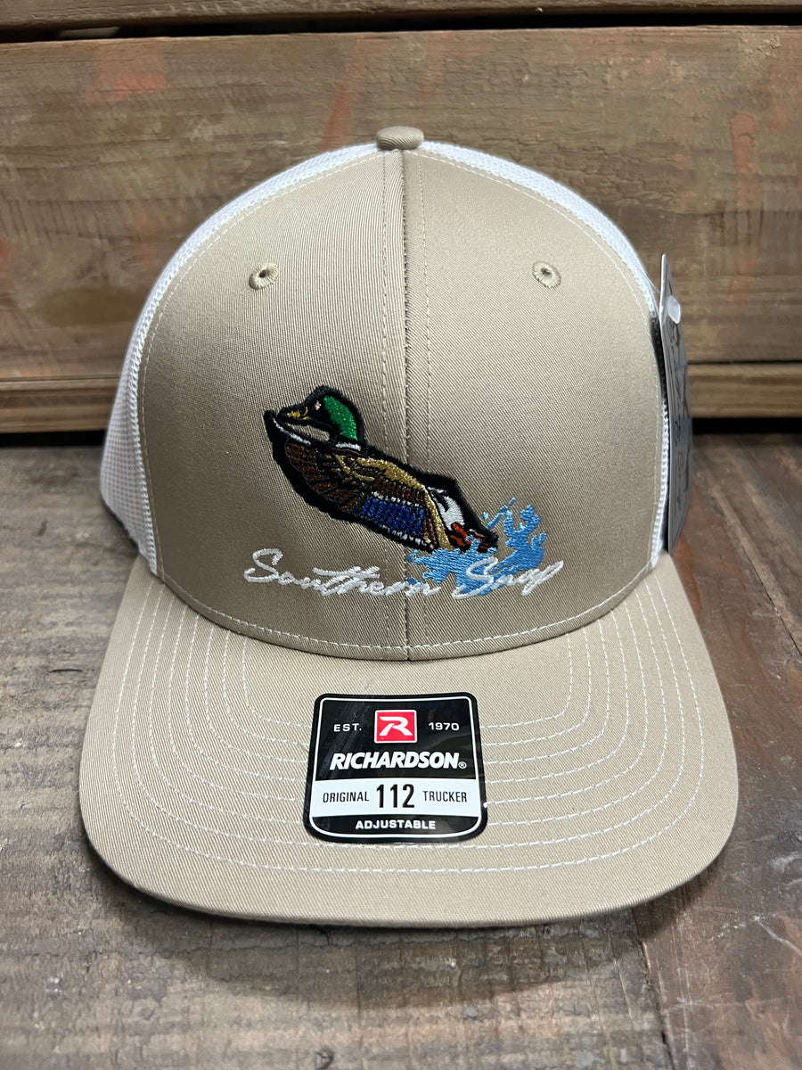 Signature Swimming Duck Trucker Hat ( 4 Hat Colors ) — Southern Snap Co.