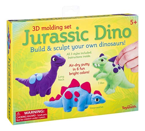 Toysmith Jurassic Dino 3D Putty Sculpting Set | Southern Grace Farms