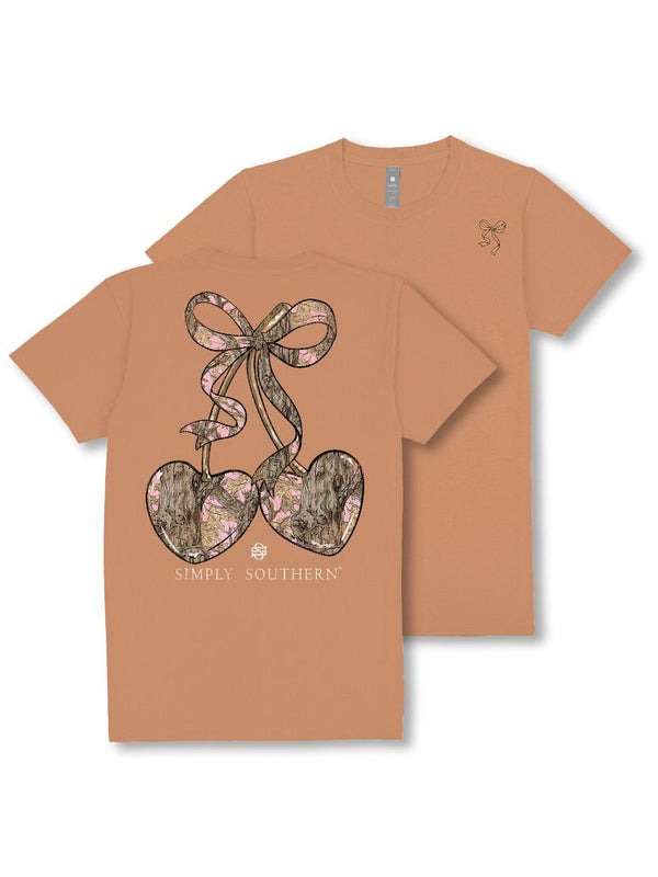 Simply Southern Camo Cherry Short Sleeve