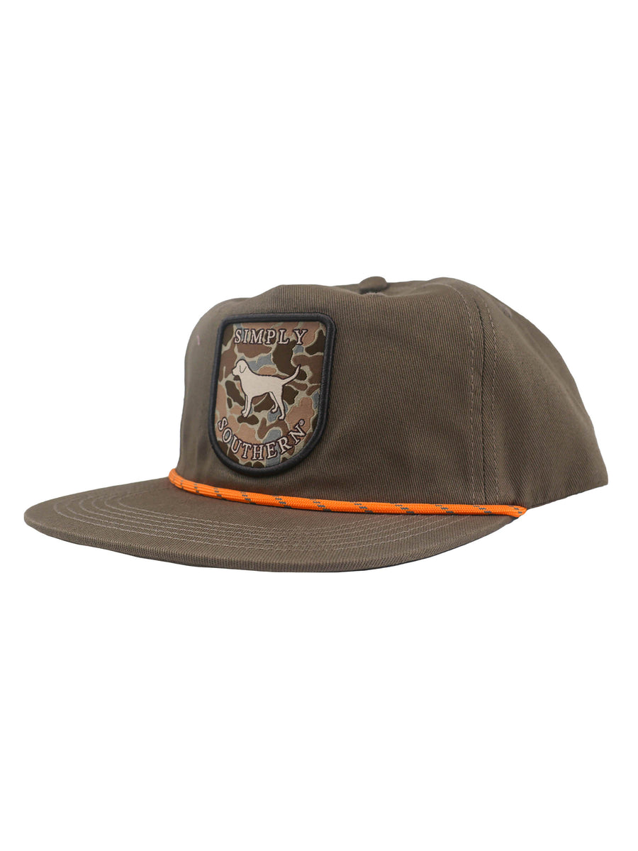 Simply Southern Flat Camo Dog Patch Hat | Southern Grace Farms