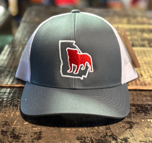 It’s All About The South Georgia Bulldog (Gray, Gray, White) Hat