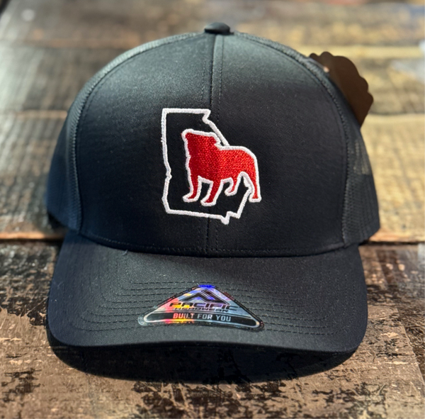 It’s All About The South Georgia Bulldog Hat Black Black Black