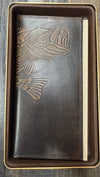 Zep-Pro Burnished Roper Leather Long Wallet