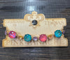 Rhinestone Multicolor Jewel Candy Bracelet