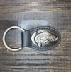 Men’s leather concho keychains (assorted styles available: cotton boll, deer, peanut, labs, UGA))