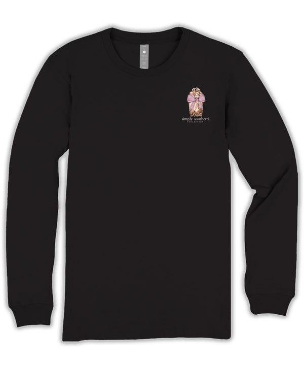 Simply Southern Coffee Makes Me Nicer Long Sleeve Shirt