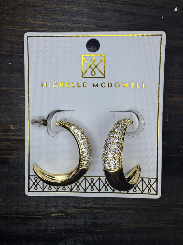 Michelle McDowell Jillian Hoop Earrings