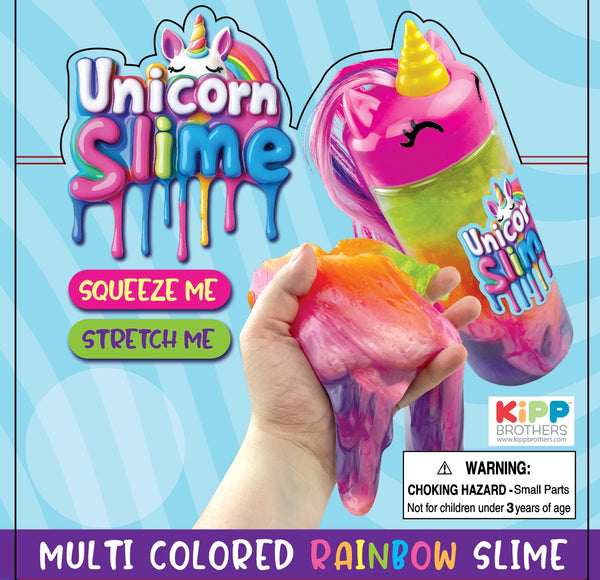 Sparkly Rainbow Unicorn Slime