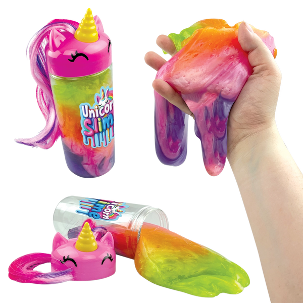 Sparkly Rainbow Unicorn Slime