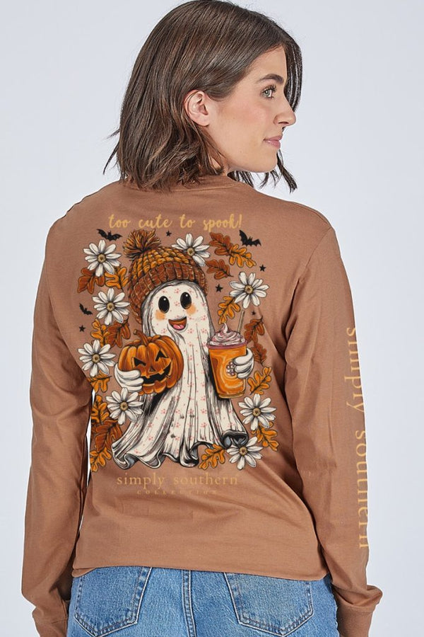 Simply Southern Fall Ghost Long Sleeve Shirt