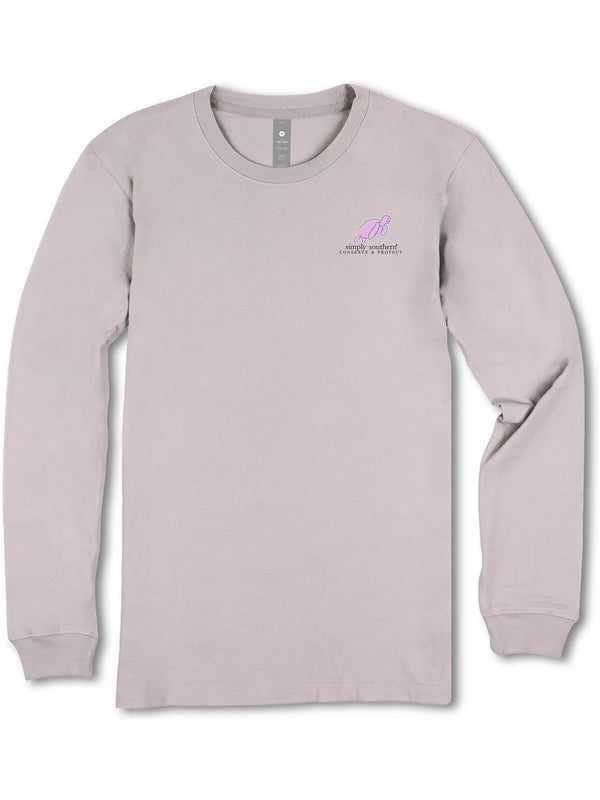 Simply Southern Turtle Tracker Cherry Long Sleeve