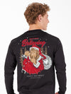 Simply Southern Don't Stop Believing Bigfoot Santa Long Sleeve