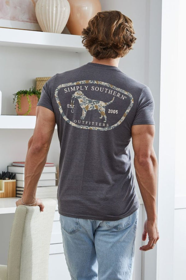Simply Southern Camo Dog Short Sleeve Shirt