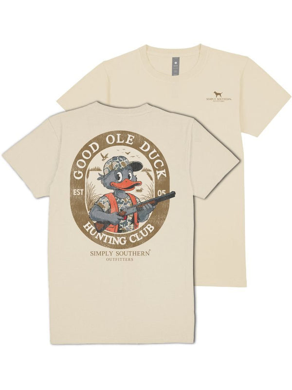 YOUTH Simply Southern Ole Duck Short Sleeve Shirt