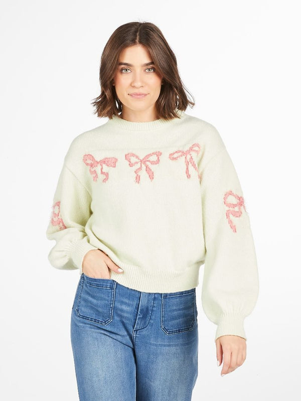 Simply Southern Coquette Bow Sweater