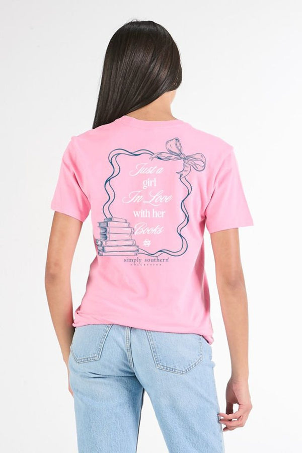 Simply Southern Book Lover Short Sleeve Shirt