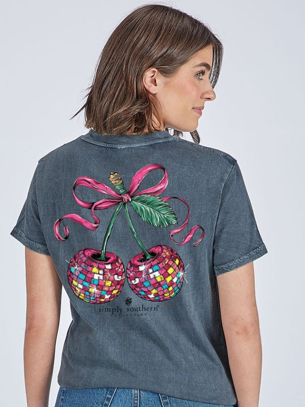 Simply Southern Disco Cherries Shirt