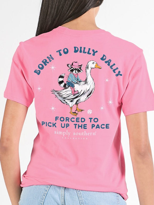 YOUTH Simply Southern Born to Dilly Dally Long Sleeve