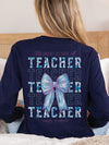 Simply Southern Blessed to be a Teacher Bow Shirt