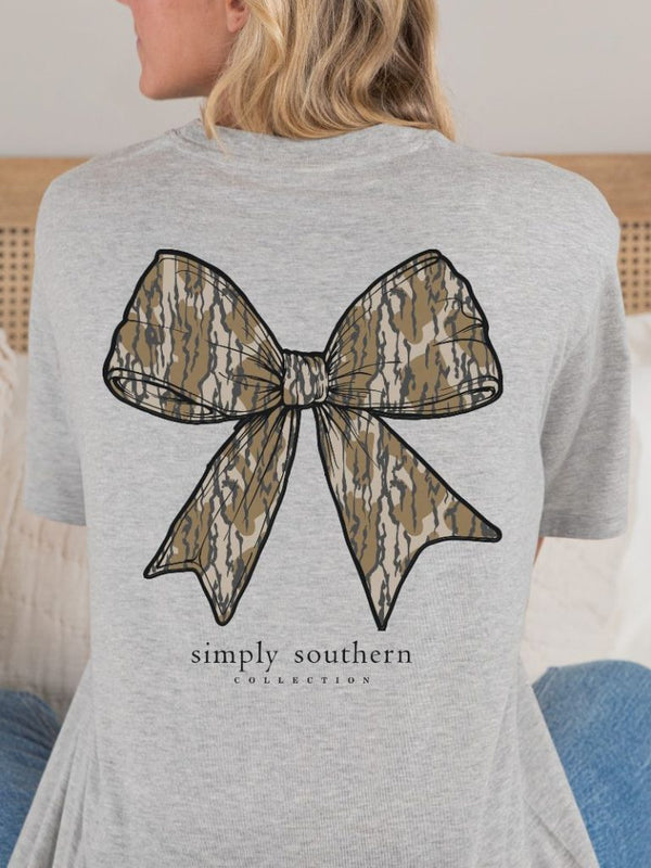 Simply Southern Camo Bow T-Shirt