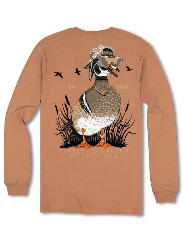 Guys Simply Southern Cool Duck Shirt
