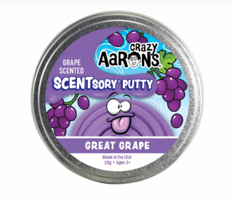 Crazy Aaron's Scentsory Putty Grape | Southern Grace Farms