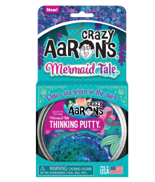 Crazy Aaron's Thinking Putty Mermaid Tail