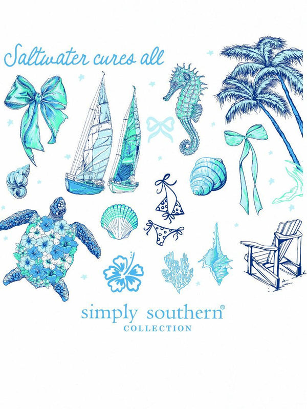 Simply Southern Saltwater Crew Neck Sweatshirt