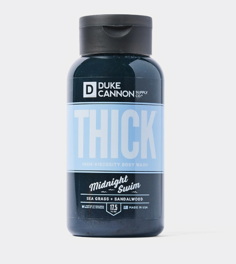 Duke Cannon Midnight Swim Thick Body Wash