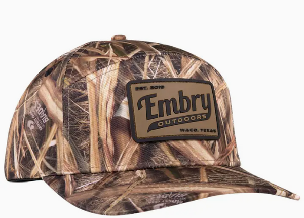 Embry Outdoors Shadow Grass Blades 6 Panel Hat