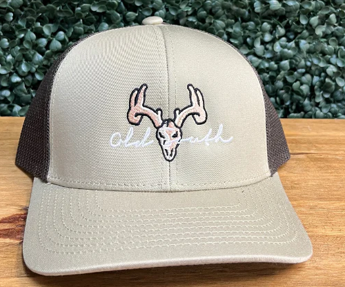 Old South Deer Euro Mount Trucker Hat