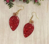 Christmas Statement Earrings Christmas Lights