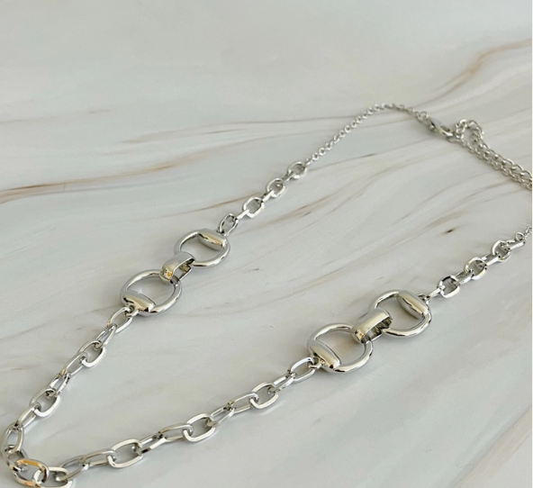 Equestrian Chain Necklace