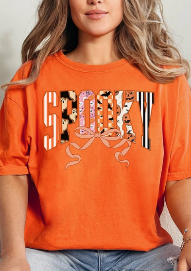 Spooky & Sweet Comfort Color Fall Shirt
