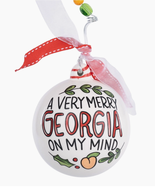 Glory Haus Very Merry Georgia on My Mind Ornament