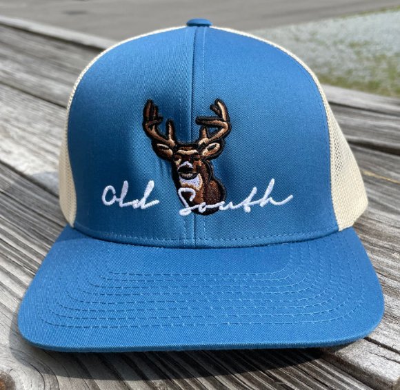 Old South Mounted Deer Head Trucker Mesh Hat
